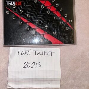 True Blood Black and Red CD Case